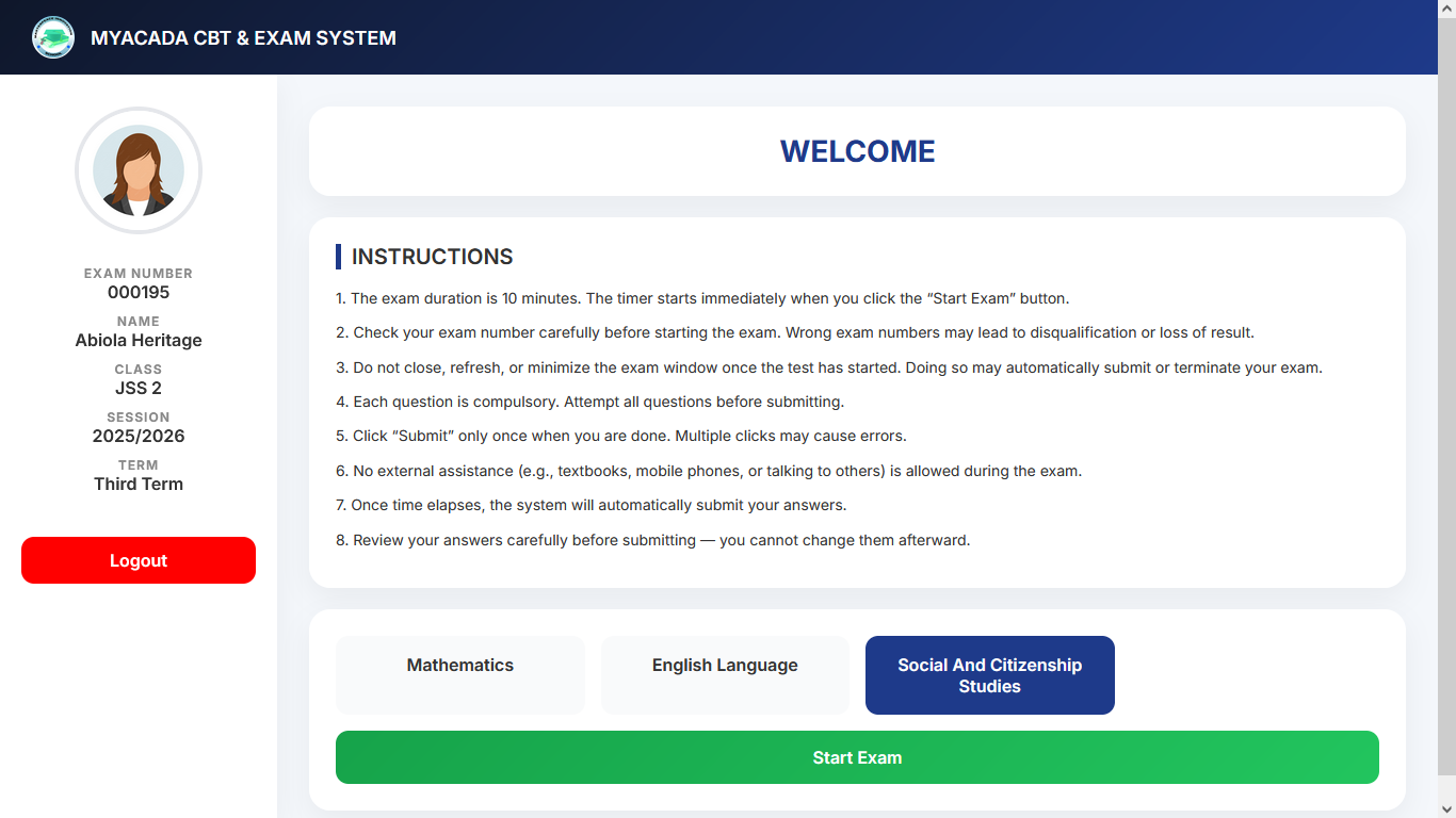 CBT Interface